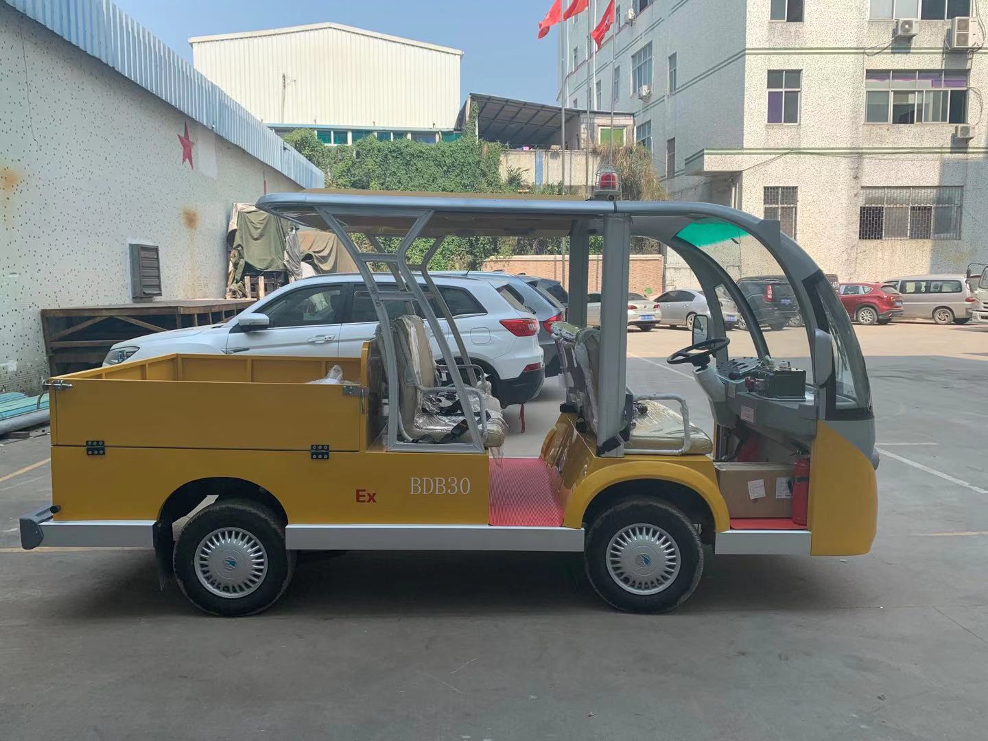 4座蓄电池防爆观光车